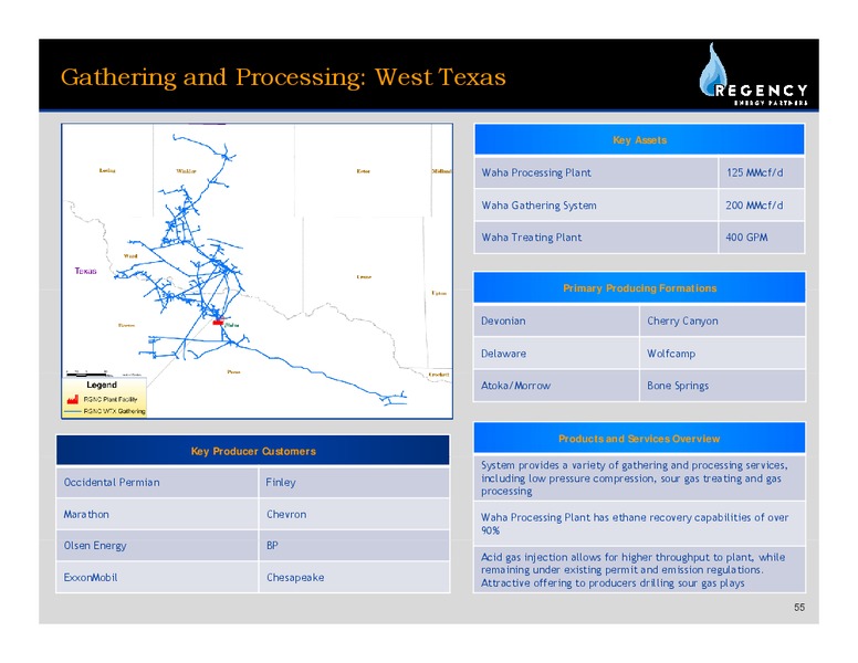 MARCH 2010 INVESTOR PRESENTATION – Regency Energy Partners Lp – slide 54
