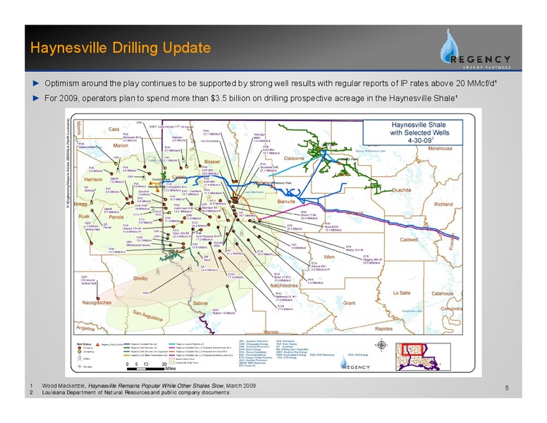 FIRST QUARTER EARNINGS RELEASE – Regency Energy Partners Lp – slide 4