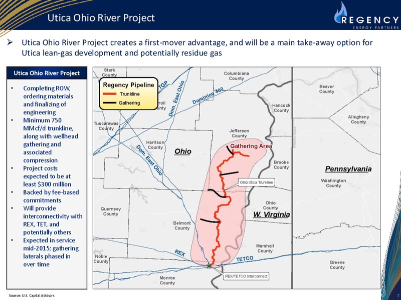 NAPTP MLP Conference – Regency Energy Partners Lp – slide 7