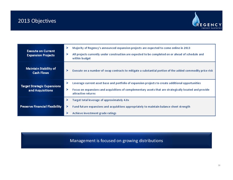 NAPTP MLP INVESTOR CONFERENCE – Regency Energy Partners Lp – slide 15