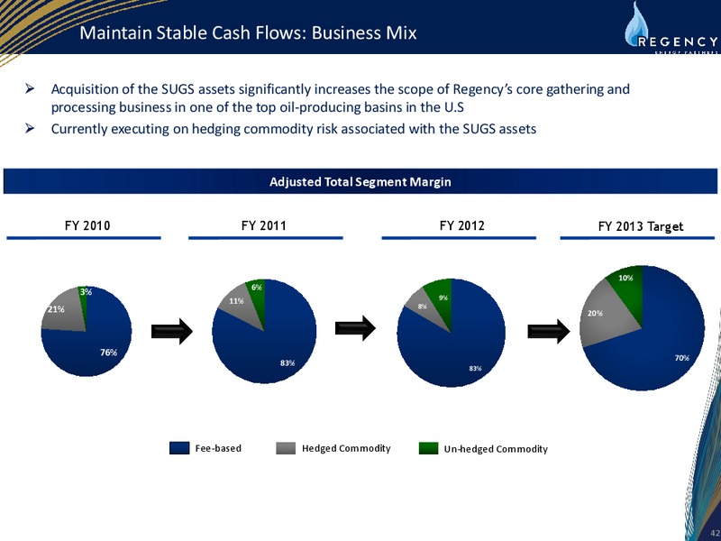 JUNE 2013 INVESTOR DAY – Regency Energy Partners Lp – slide 42