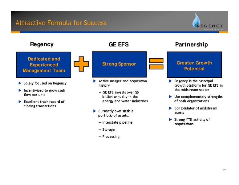 JUNE 2008 INVESTOR DAY PRESENTATION – Regency Energy Partners Lp – slide 19
