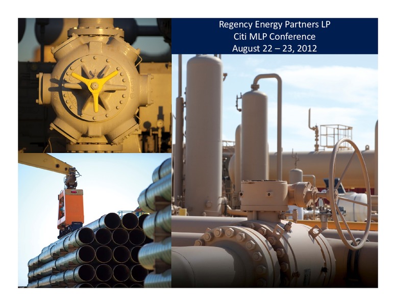 CIT IMLP CONFERENCE – Regency Energy Partners Lp – slide 1