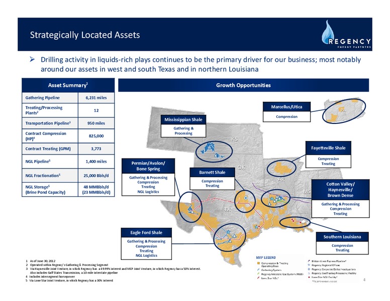 CIT IMLP CONFERENCE – Regency Energy Partners Lp – slide 3