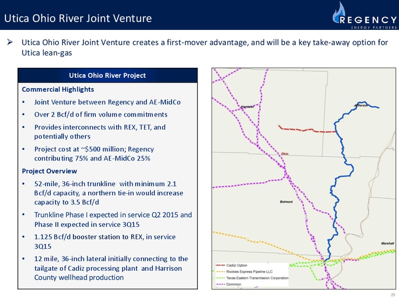 2014 Investor Day – Regency Energy Partners Lp – slide 23