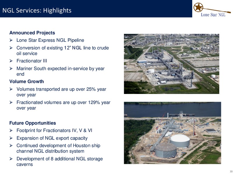 Investor Presentation – Regency Energy Partners Lp – slide 30