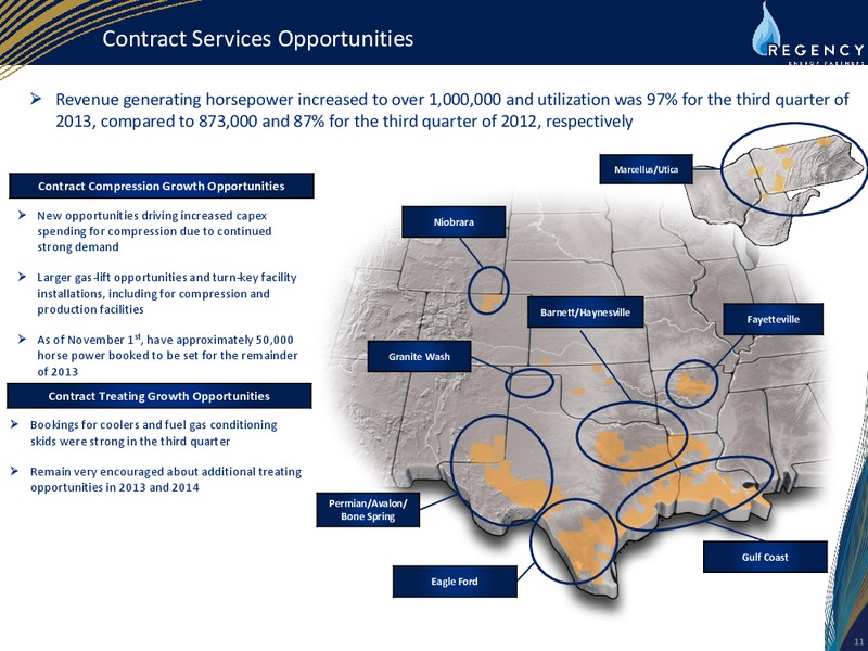 RBC MLP CONFERENCE – Regency Energy Partners Lp – slide 11
