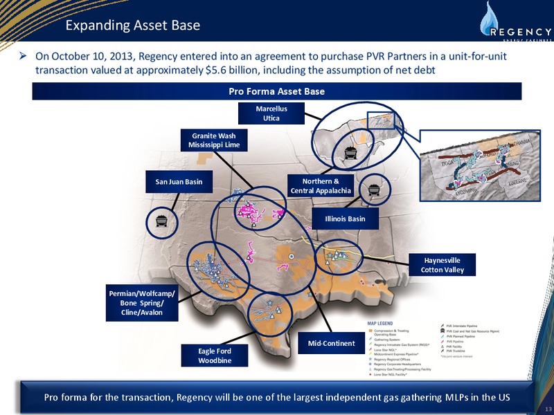 RBC MLP CONFERENCE – Regency Energy Partners Lp – slide 13