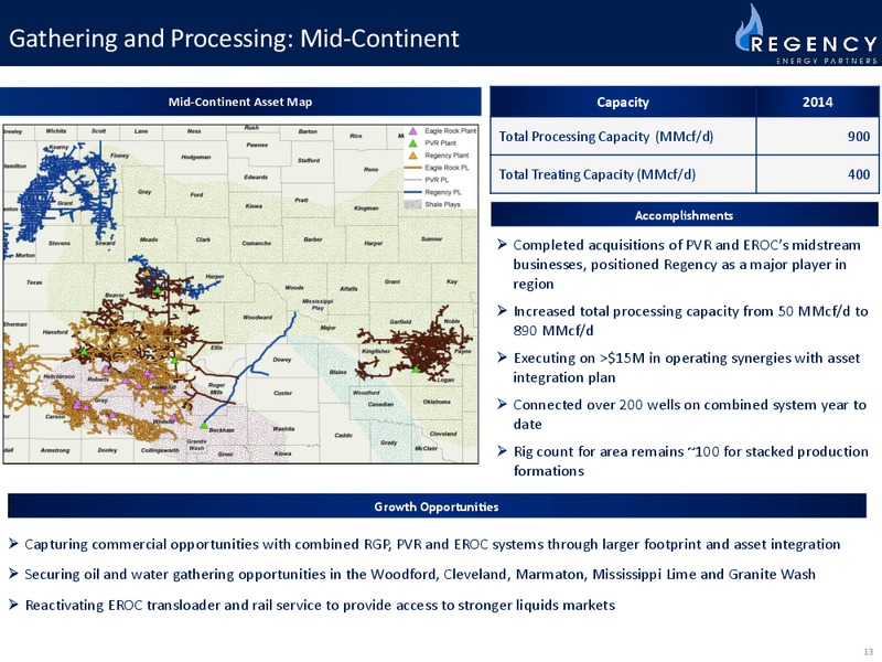 2014 Wells Fargo Energy Symposium – Regency Energy Partners Lp – slide 13