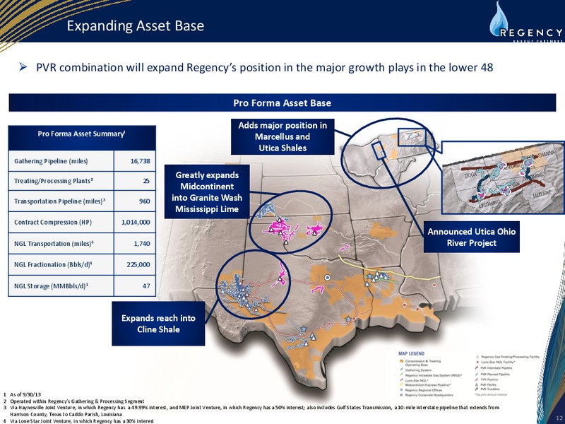 Wells Fargo MLP Conference – Regency Energy Partners Lp – slide 12
