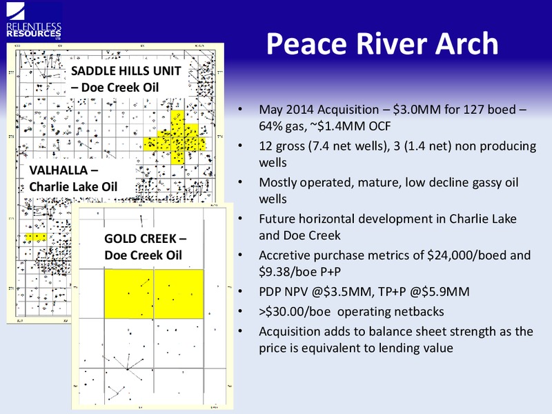 INVESTOR PRESENTATION – Relentless Resources – slide 6