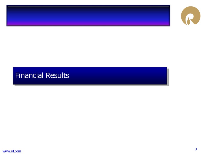 2Q FY 2014 15 Financial Results – Reliance Industries Limited – slide 2