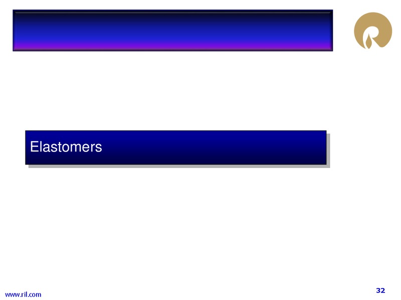 Financial Results – Reliance Industries Limited – slide 31