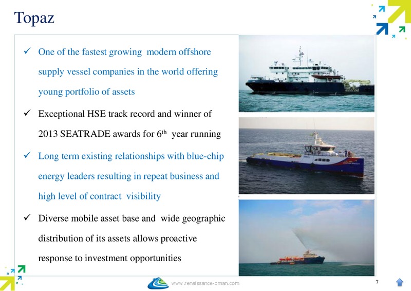 MARCH 2014 INVESTORS & ANALYST MEETING – Renaissance Services – slide 8