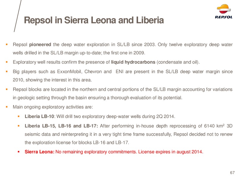 EXPLORATION DAY 2014 – Repsol S.A. – slide 59