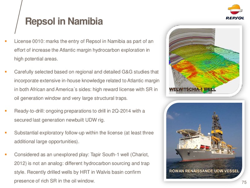 EXPLORATION DAY 2014 – Repsol S.A. – slide 67