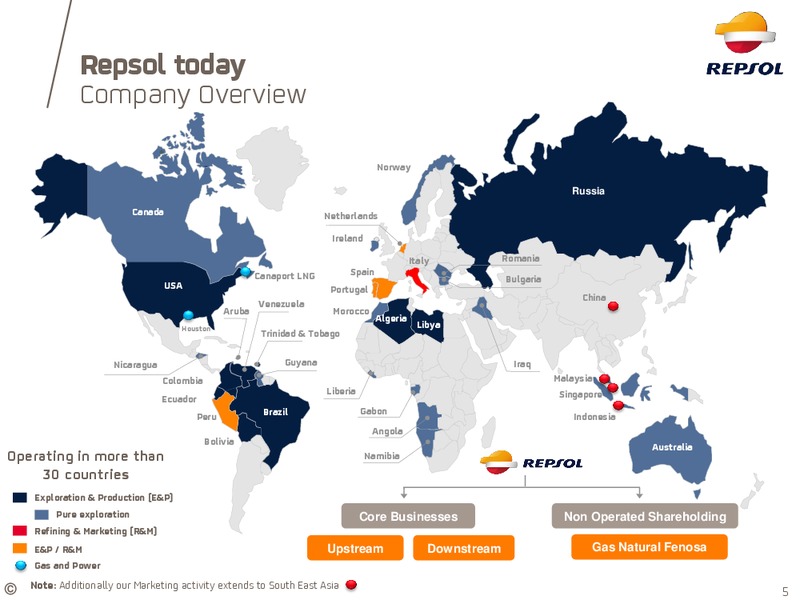 January 2015 Investor Update – Repsol S.A. – slide 3