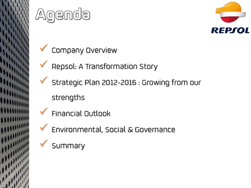 September 2014 Investor Presentation – Repsol S.A. – slide 2