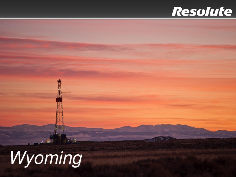 INVESTOR PRESENTATION – Resolute Energy Corp – slide 36
