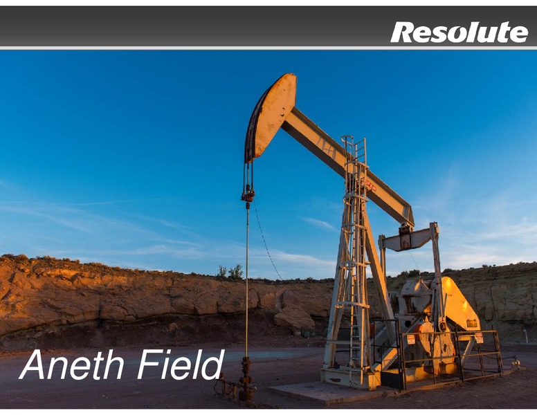 INVESTOR PRESENTATION – Resolute Energy Corp – slide 31