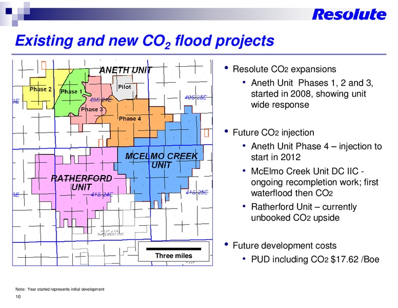 INVESTOR PRESENTATION – Resolute Energy Corp – slide 9