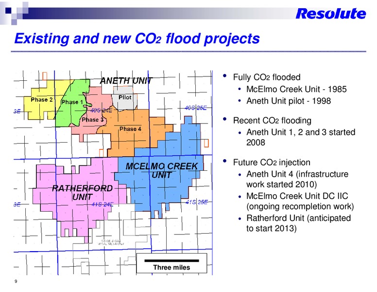 AUGUST 2011 INVESTOR PRESENTATION – Resolute Energy Corp – slide 8