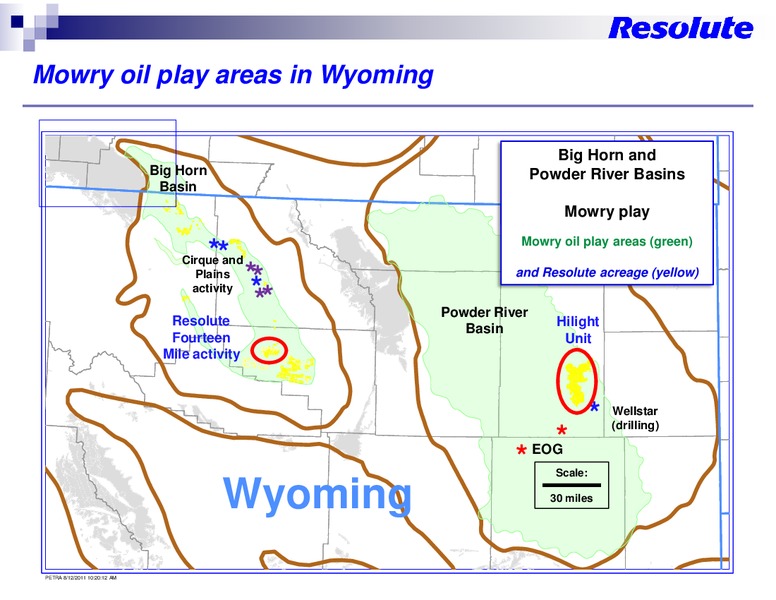 INVESTOR PRESENTATION – Resolute Energy Corp – slide 15