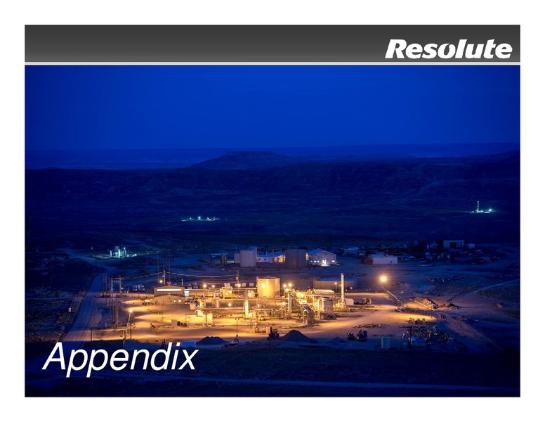 INVESTOR PRESENTATION – Resolute Energy Corp – slide 48