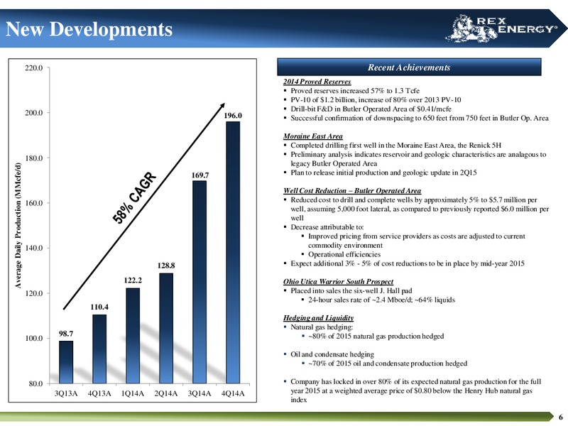 Corporate Presentation – Rex Energy Corp – slide 4