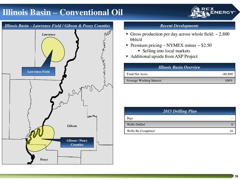 Corporate Presentation – Rex Energy Corp – slide 26