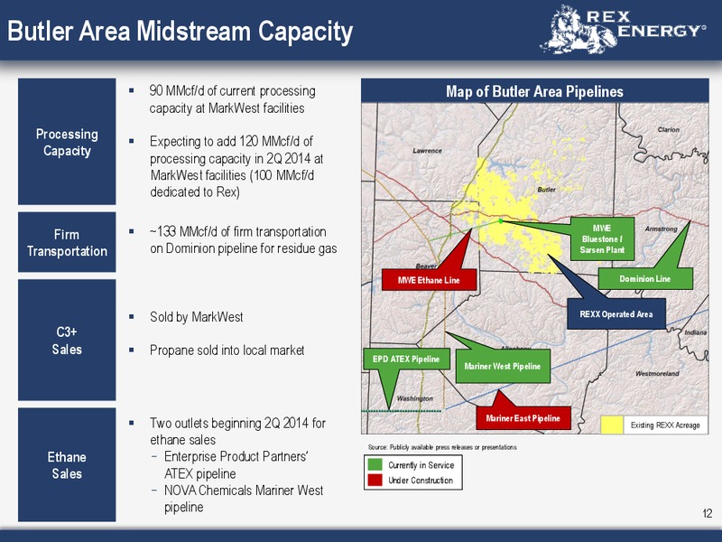 Corporate Presentation – Rex Energy Corp – slide 10