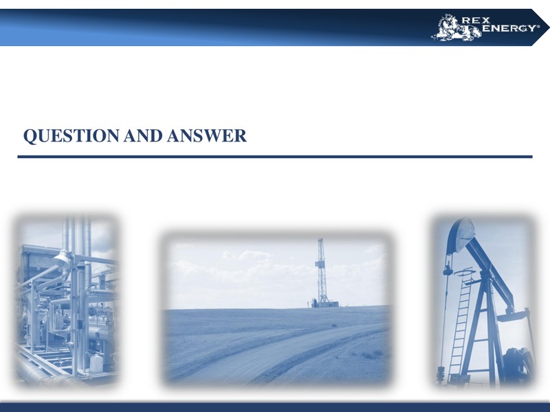Q1 2015 CONFERENCE CALL – Rex Energy Corp – slide 9