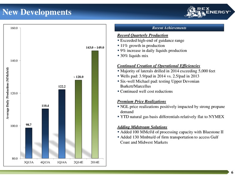 Corporate Presentation – Rex Energy Corp – slide 4