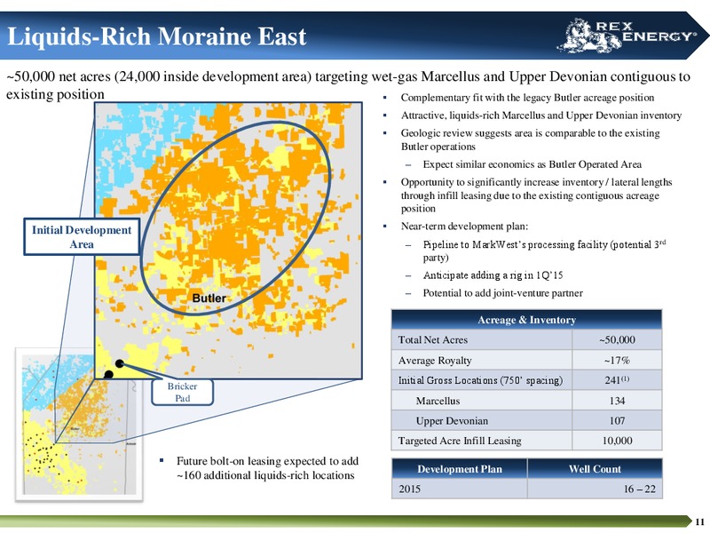 Corporate Presentation – Rex Energy Corp – slide 9