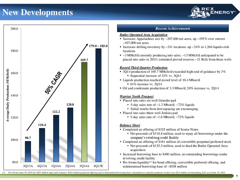 CORPORATE PRESENTATION – Rex Energy Corp – slide 5