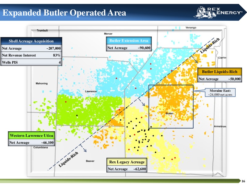 Corporate Presentation – Rex Energy Corp – slide 14