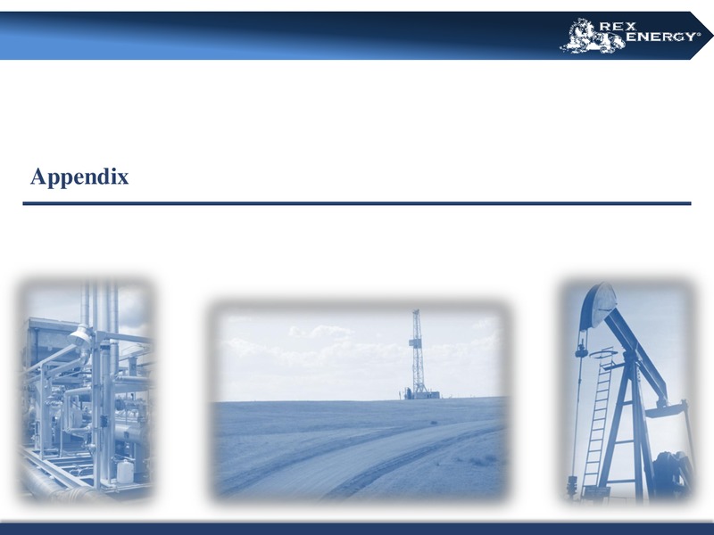 Corporate Presentation – Rex Energy Corp – slide 30