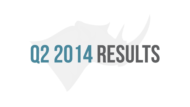 SECOND QUARTER 2014 EARNINGS AND OPERARTIONS UPDATE – Rhino Resource Partners Lp – slide 2