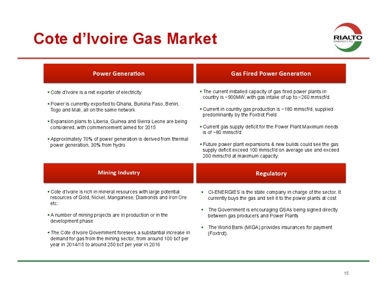 JUNE 2013 INVESTOR PRESENTATION – Rialto Energy Ltd. – slide 12