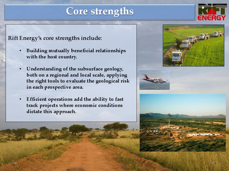 Africa Oil and Gas Conference – Rift Energy Corp – slide 5