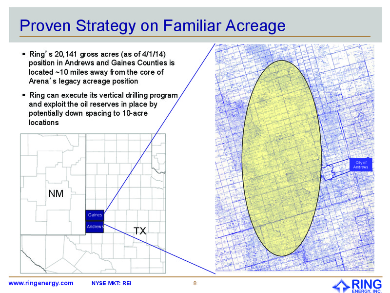 INVESTOR PRESENTATION – Ring Energy Inc. – slide 6