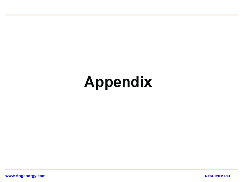 INVESTOR PRESENTATION – Ring Energy Inc. – slide 12