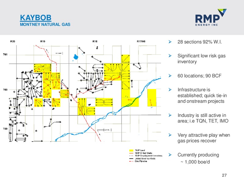SEPTEMBER 2013 CORPORATE PRESENTATION – Rmp Energy Inc. – slide 26