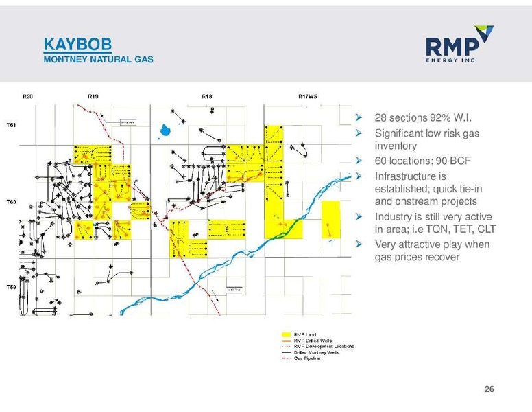 NOVEMBER 2012 CORPORATE PRESENTATION – Rmp Energy Inc. – slide 26
