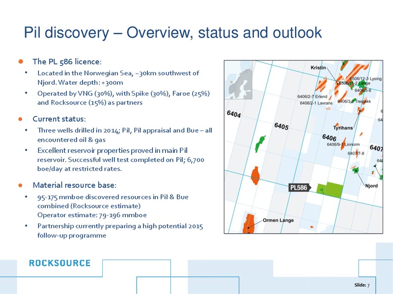 Corporate Presentation – Rocksource – slide 6