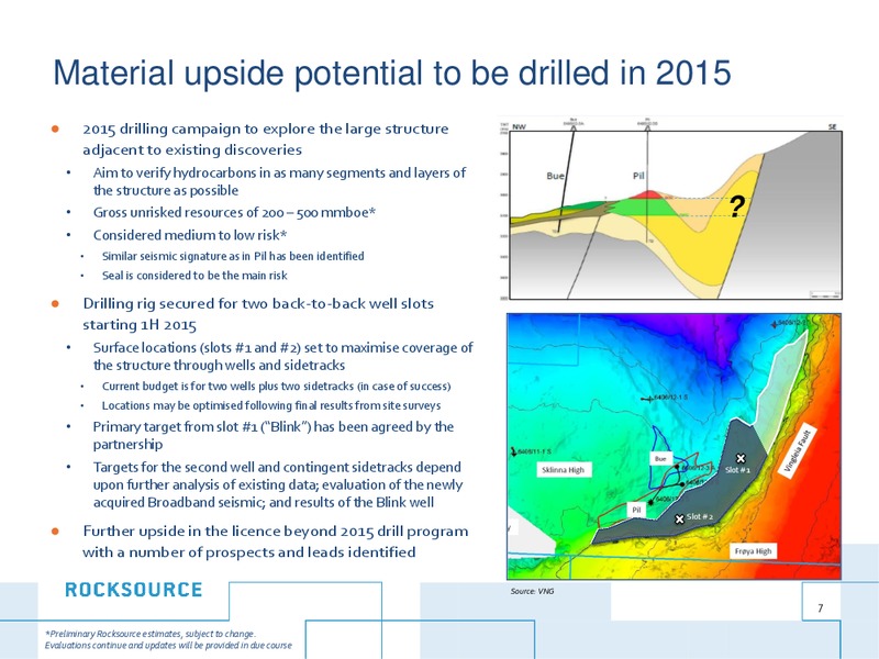 Company Update – Rocksource – slide 6