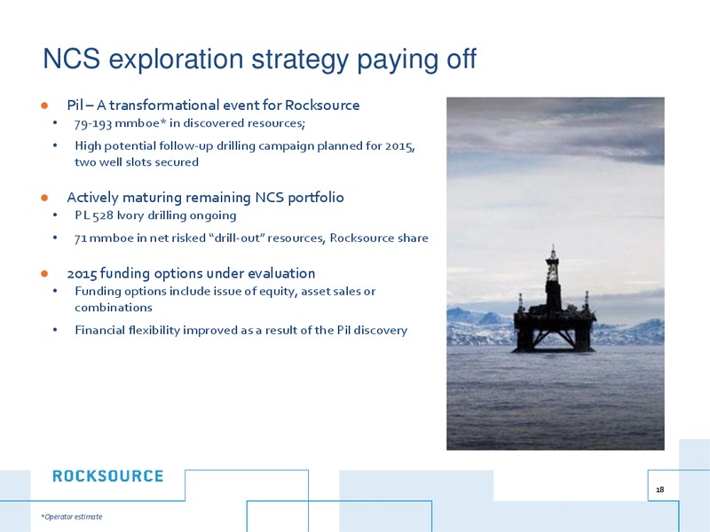 Company Update – Rocksource – slide 17