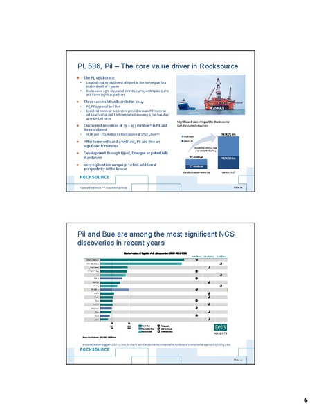 THIRD QUARTER 2014 – Rocksource – slide 6