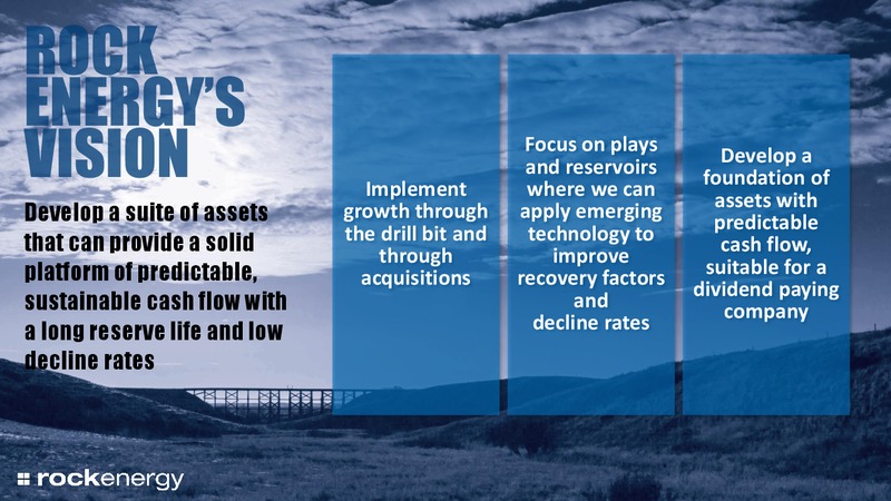 APRIL 2015 INVESTOR PRESENTATION – Rock Energy Inc. – slide 4