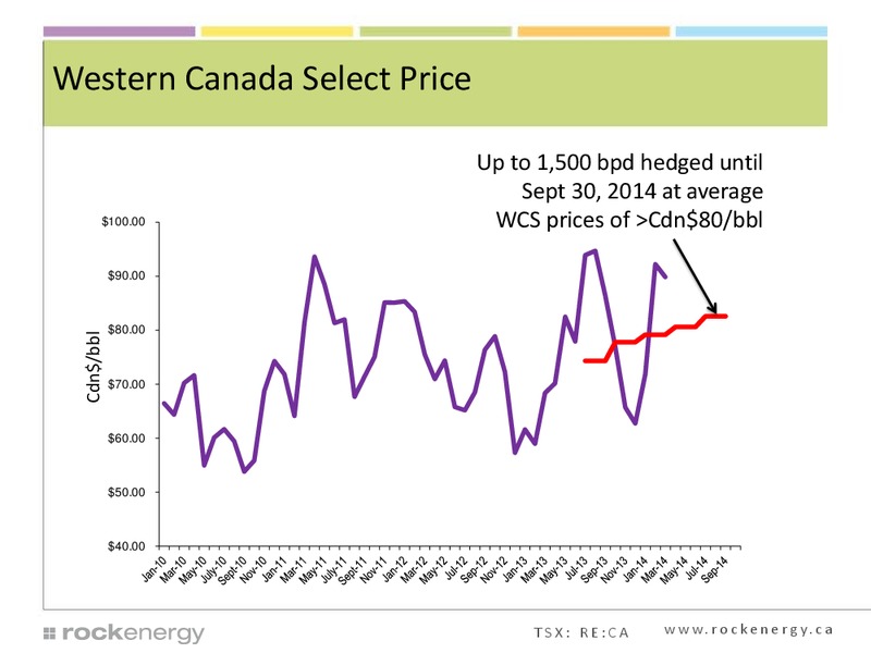 Corporate Presentation – Rock Energy Inc. – slide 24